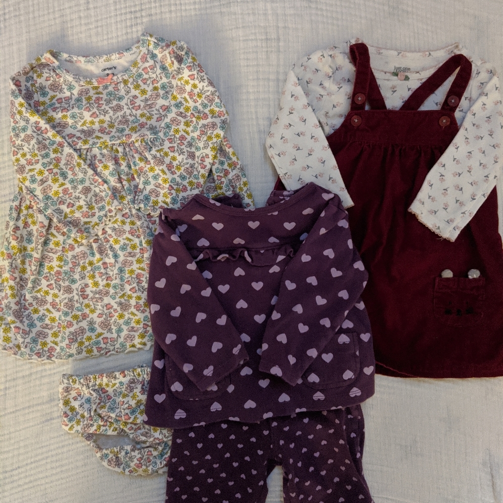 Baby girl outfit set